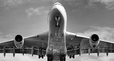 El gigante Airbus A380 <a  style="font-size: 0.6em;" href="http://www.flickr.com/photos/florent_peraudeau/" target="_blank">(Flox Papa)</a>